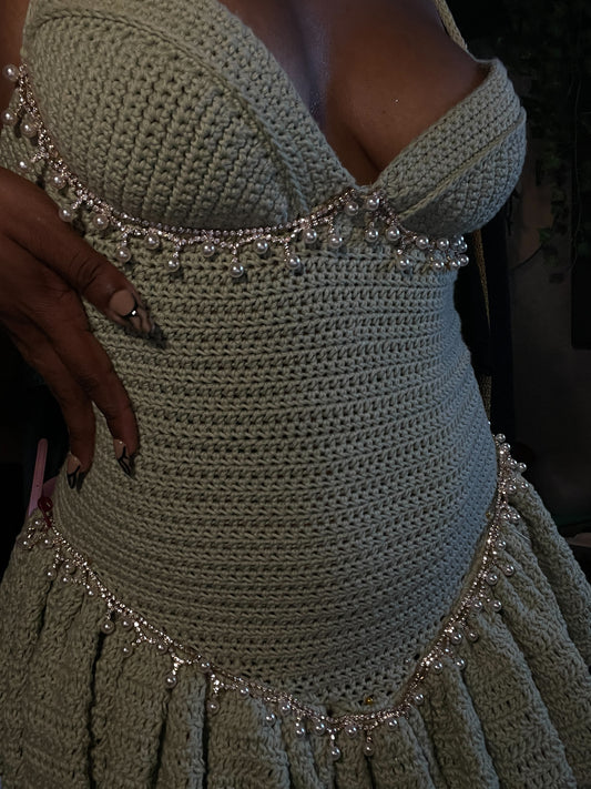 Tink Crochet Dress